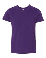 Bella + Canvas 3001Y Youth Jersey T-Shirt #color_TEAM PURPLE