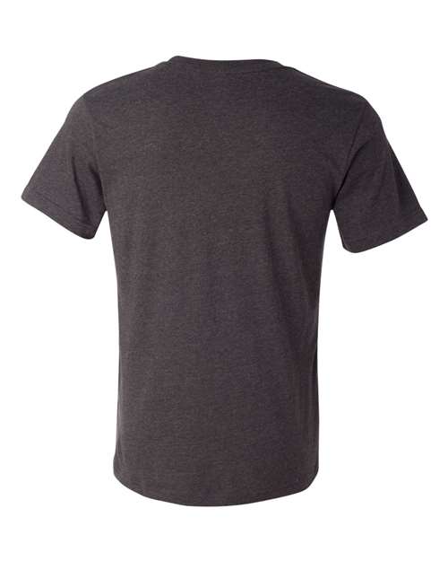 Bella + Canvas 3021 Men's Jersey Short-Sleeve Pocket T-Shirt #color_DK GREY HTHR