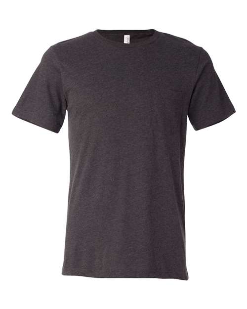 Bella + Canvas 3021 Men's Jersey Short-Sleeve Pocket T-Shirt #color_DK GREY HTHR
