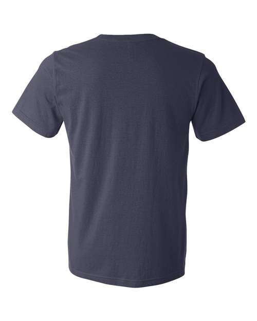 Bella + Canvas 3021 Men's Jersey Short-Sleeve Pocket T-Shirt #color_NAVY
