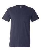 Bella + Canvas 3021 Men's Jersey Short-Sleeve Pocket T-Shirt #color_NAVY