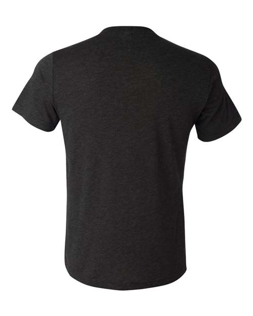 Bella + Canvas 3415C Unisex Triblend V-Neck T-Shirt #color_CHAR-BLACK TRIB