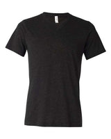 Bella + Canvas 3415C Unisex Triblend V-Neck T-Shirt #color_CHAR-BLACK TRIB