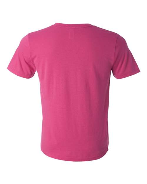 Bella + Canvas 3650 Unisex Poly-Cotton Short-Sleeve T-Shirt #color_BERRY