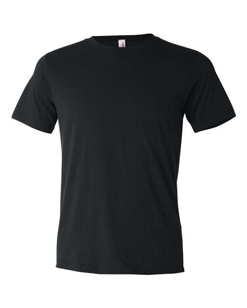 Bella + Canvas 3650 Unisex Poly-Cotton Short-Sleeve T-Shirt #color_BLACK