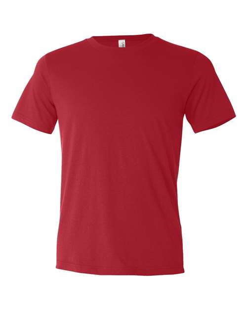 Bella + Canvas 3650 Unisex Poly-Cotton Short-Sleeve T-Shirt #color_RED