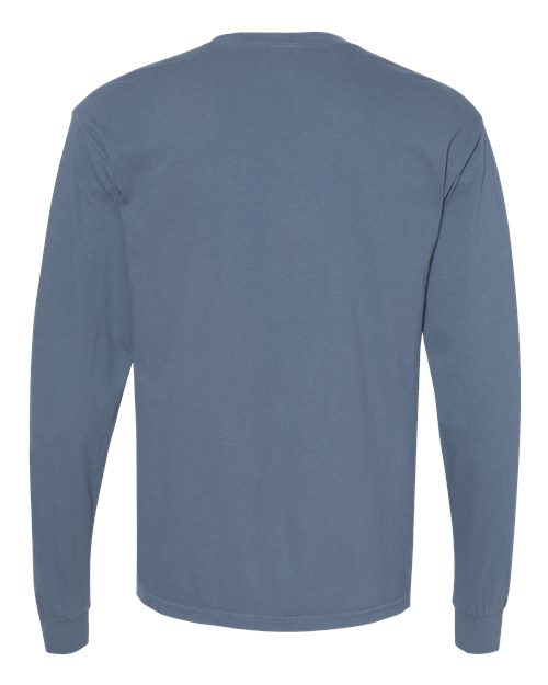 Comfort Colors C6014 Adult Heavyweight Long-Sleeve T-Shirt #color_BLUE JEAN