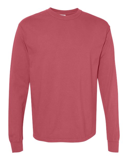 Comfort Colors C6014 Adult Heavyweight Long-Sleeve T-Shirt #color_CRIMSON