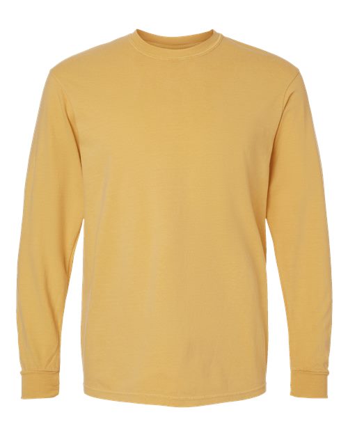Comfort Colors C6014 Adult Heavyweight Long-Sleeve T-Shirt #color_MUSTARD
