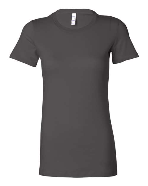 Bella + Canvas 6004 Ladies' Slim Fit T-Shirt #color_ASPHALT