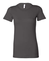 Bella + Canvas 6004 Ladies' Slim Fit T-Shirt #color_ASPHALT