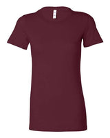 Bella + Canvas 6004 Ladies' Slim Fit T-Shirt #color_MAROON