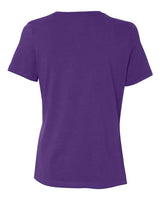 Bella + Canvas B6400 Ladies' Relaxed Jersey Short-Sleeve T-Shirt #color_TEAM PURPLE