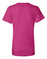 Bella + Canvas 6405 Ladies' Relaxed Jersey V-Neck T-Shirt #color_BERRY