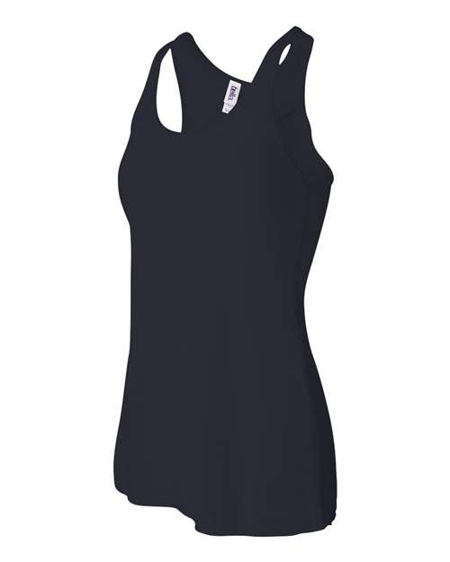 Bella + Canvas B8800 Ladies' Flowy Racerback Tank #color_MIDNIGHT