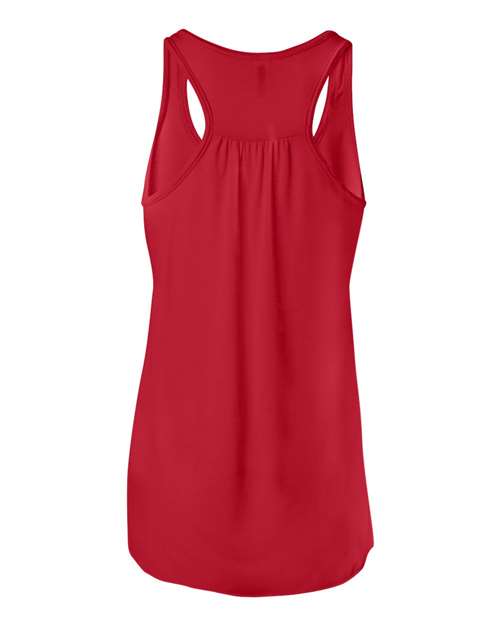 Bella + Canvas B8800 Ladies' Flowy Racerback Tank #color_RED