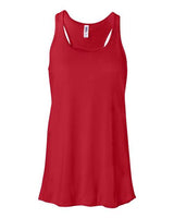Bella + Canvas B8800 Ladies' Flowy Racerback Tank #color_RED