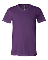 Bella + Canvas 3005 Unisex Jersey Short-Sleeve V-Neck T-Shirt #color_TEAM PURPLE