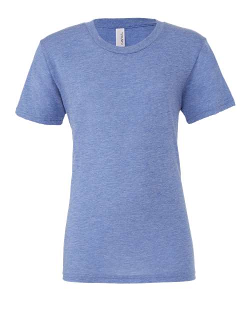 Bella + Canvas 3413C Unisex Triblend T-Shirt #color_BLUE TRIBLEND