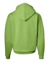 Hanes P170 Unisex Ecosmart 50/50 Pullover Hooded Sweatshirt #color_LIME