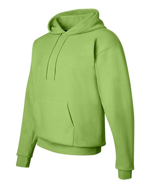 Hanes P170 Unisex Ecosmart 50/50 Pullover Hooded Sweatshirt #color_LIME