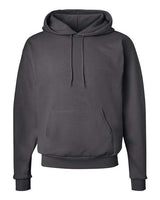 Hanes P170 Unisex Ecosmart 50/50 Pullover Hooded Sweatshirt #color_SMOKE GRAY