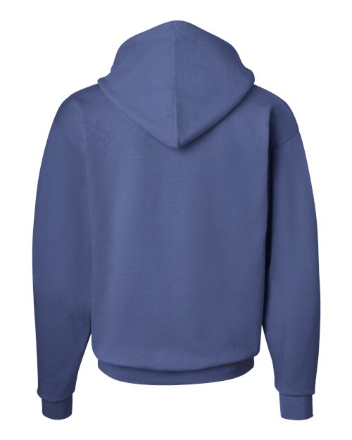 Hanes P170 Unisex Ecosmart 50/50 Pullover Hooded Sweatshirt #color_DENIM