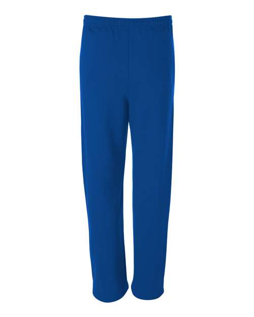 Jerzees 974MP Adult NuBlend Open-Bottom Fleece Sweatpants #color_ROYAL