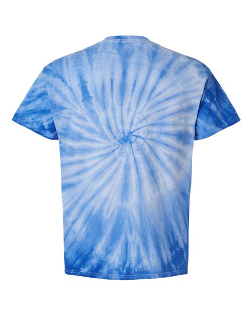 Dyenomite 200CY Cyclone Pinwheel Tie-Dyed T-Shirt #color_Royal