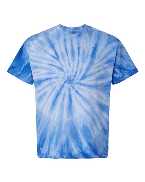 Dyenomite 200CY Cyclone Pinwheel Tie-Dyed T-Shirt #color_Royal