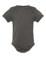 Rabbit Skins 4400 Infant Baby Rib Bodysuit #color_CHARCOAL