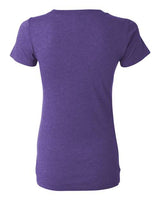Bella + Canvas B8413 Ladies' Triblend Short-Sleeve T-Shirt #color_PURPLE TRIBLEND