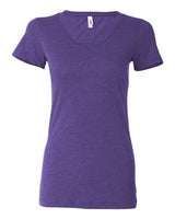 Bella + Canvas B8413 Ladies' Triblend Short-Sleeve T-Shirt #color_PURPLE TRIBLEND
