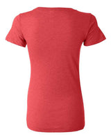 Bella + Canvas B8413 Ladies' Triblend Short-Sleeve T-Shirt #color_RED TRIBLEND