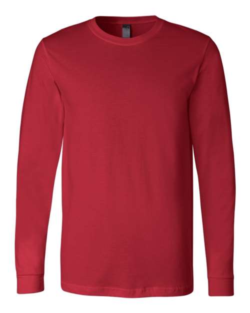 Bella + Canvas 3501 Unisex Jersey Long-Sleeve T-Shirt #color_RED
