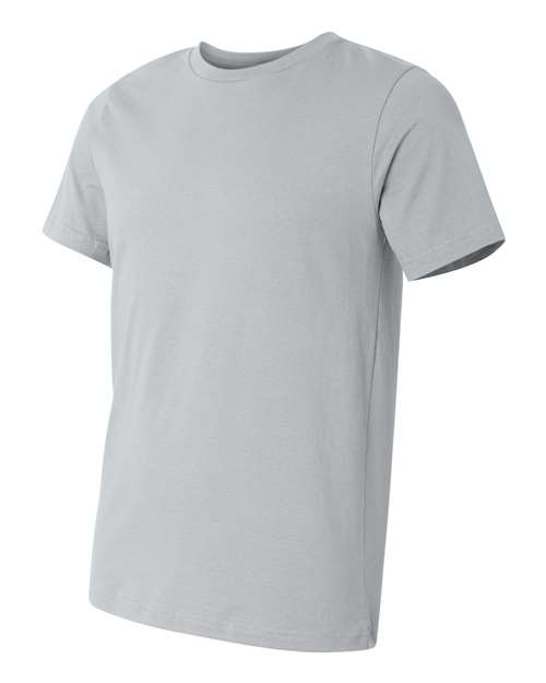 Bella + Canvas 3001U Unisex Made In The USA Jersey T-Shirt #color_SILVER