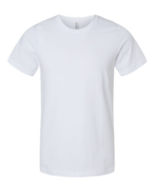 Bella + Canvas 3001U Unisex Made In The USA Jersey T-Shirt #color_WHITE