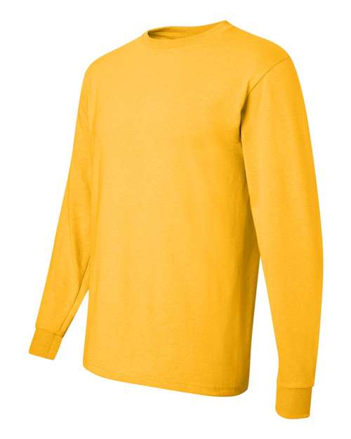 Jerzees 29L Adult DRI-POWER ACTIVE Long-Sleeve T-Shirt #color_ISLAND YELLOW