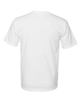 Bayside BA5040 Adult 5.4 oz., 100% Cotton T-Shirt #color_WHITE