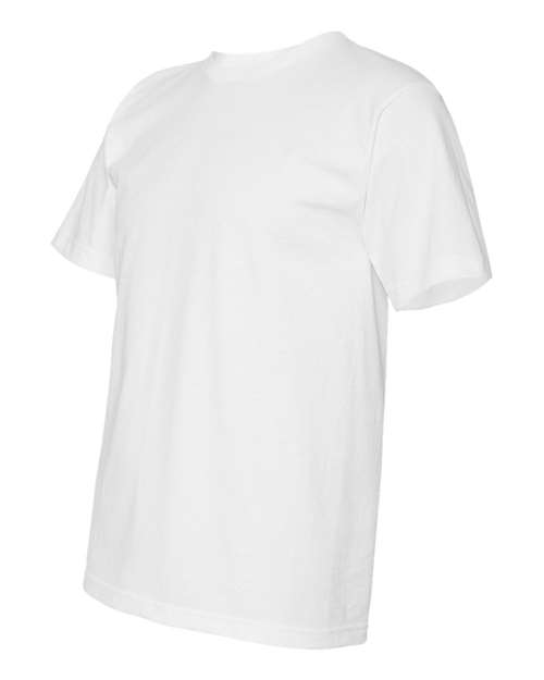 Bayside BA5040 Adult 5.4 oz., 100% Cotton T-Shirt #color_WHITE