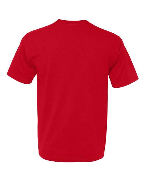 Bayside BA5040 Adult 5.4 oz., 100% Cotton T-Shirt #color_RED