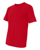 Bayside BA5040 Adult 5.4 oz., 100% Cotton T-Shirt #color_RED