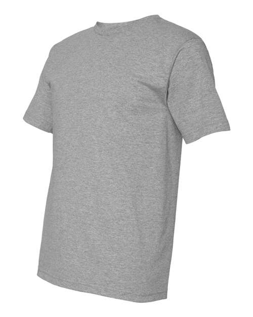 Bayside BA5040 Adult 5.4 oz., 100% Cotton T-Shirt #color_DARK ASH