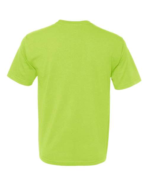 Bayside BA5040 Adult 5.4 oz., 100% Cotton T-Shirt #color_LIME