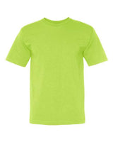 Bayside BA5040 Adult 5.4 oz., 100% Cotton T-Shirt #color_LIME