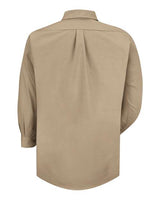 Red Kap SP90 Poplin Dress Shirt #color_Khaki