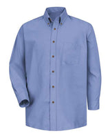 Red Kap SP90 Poplin Dress Shirt #color_Light Blue