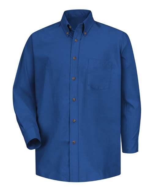 Red Kap SP90 Poplin Dress Shirt #color_Royal Blue