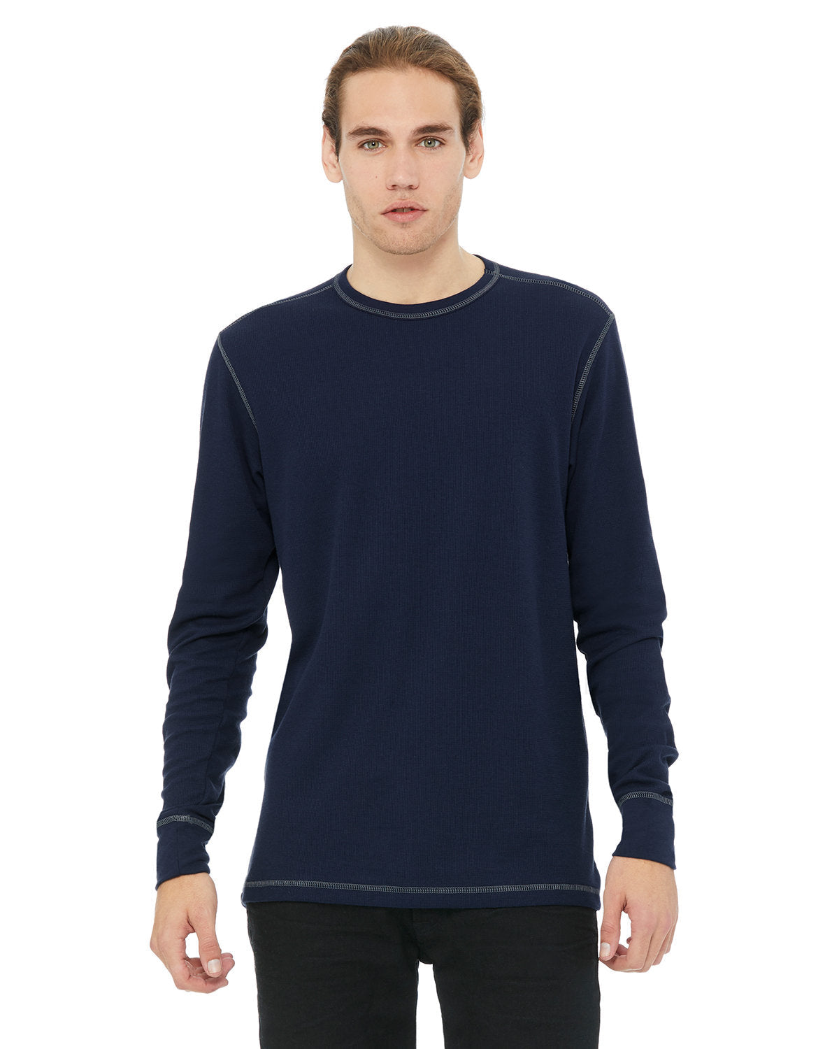 Bella + Canvas 3500 Men's Thermal Long-Sleeve T-Shirt