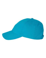 Valucap VC300A Bio-Washed Classic Dad Hat #color_Neon Blue